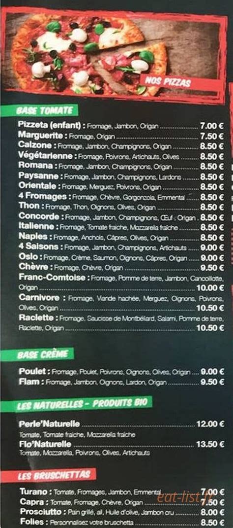 Pizza Fado à Mathay