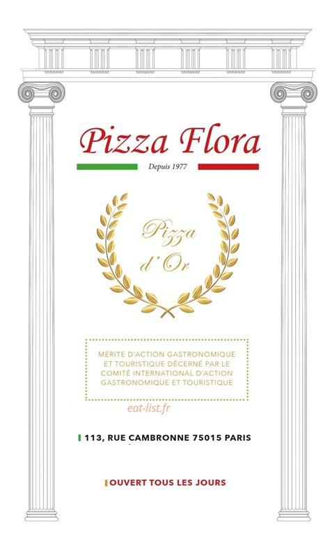 Pizza Flora à Paris