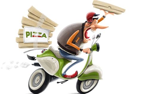 Pizza-Lieferdienst