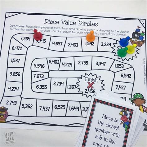 Place Value Printable Games