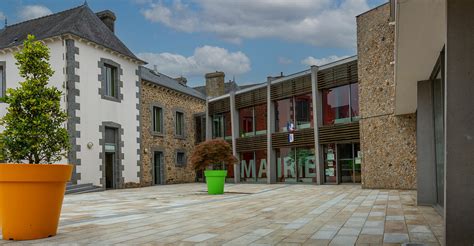 Place du Centre à Merdrignac