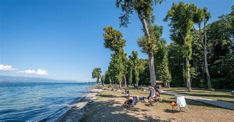 Plage de Tougues - Chens sur Leman à Chens-sur-Léman