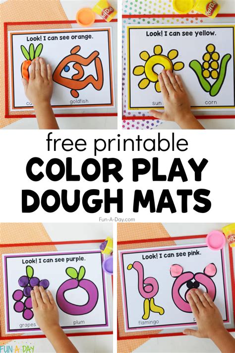 Playdough Mat Printables Free