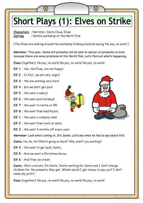 Plays For Elementary Students Free Printable