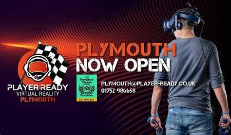 Plymouth Player Ready Virtual Reality (VR) Gaming, Escape Rooms, Sim Racing & Party Venue