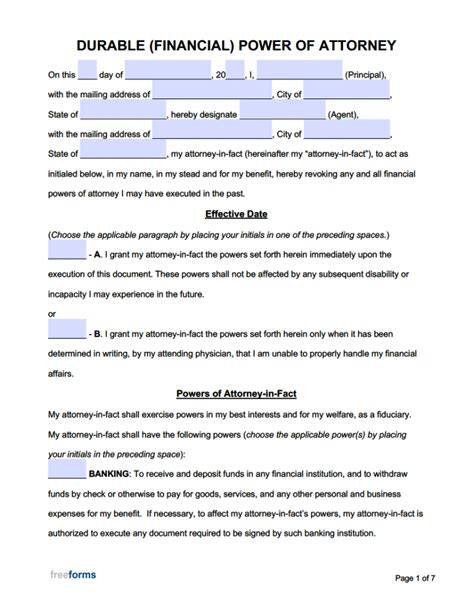 Poa Template Free