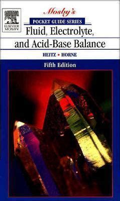 download Pocket Guide to Fluid, Electrolyte, and Acid-Base Balance
