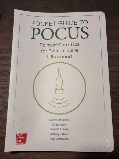 download Pocket Guide to POCUS: Point-of-Care Tips for Point-of-Care Ultrasound (eBook)