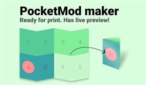 Pocket Mod Template