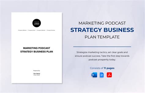 Podcast Marketing Plan Template