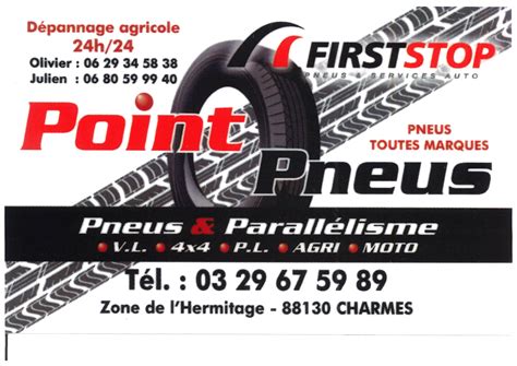 Point Pneus à Charmes