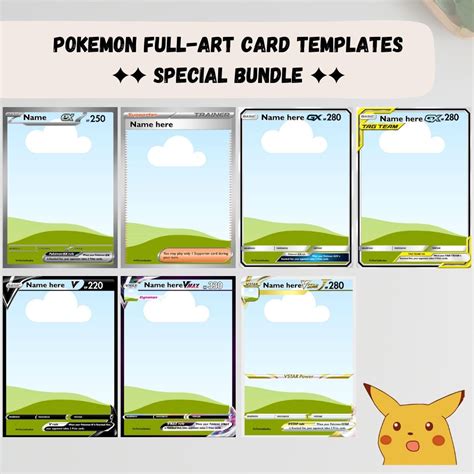 Pokemon Card Border Template