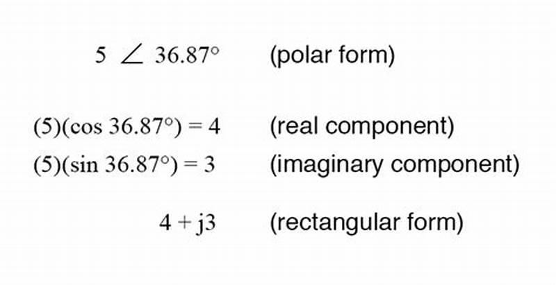 Polar Form To Rectangular Form