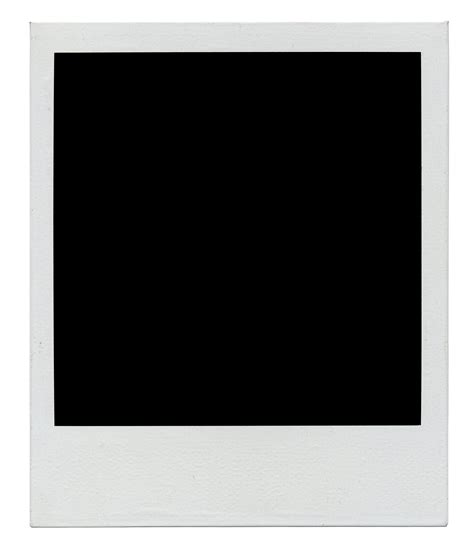 Polaroid Picture Frame Template