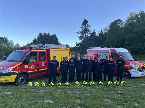 Pompiers à Anost