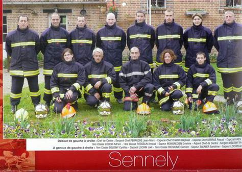Pompiers à Sennely