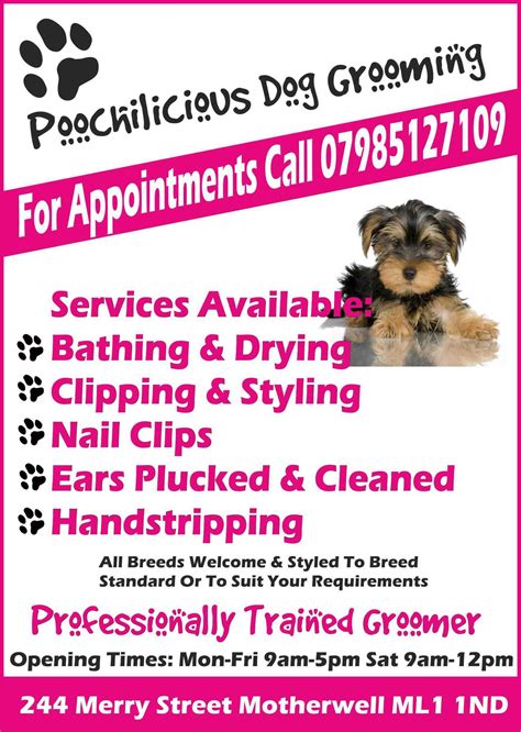 Poochilicious dog grooming