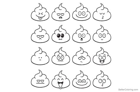 Poop Emoji Printable