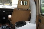 Portable AC in Van