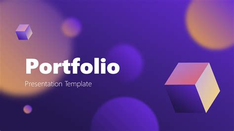 Portfolio Slide Template