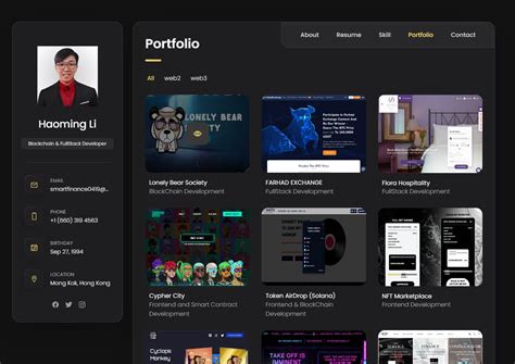 Portfolio Template Github