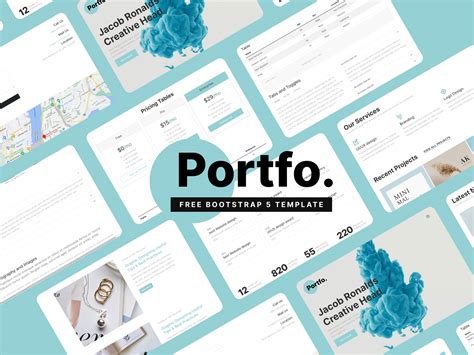 Portfolio Website Templates Free Download