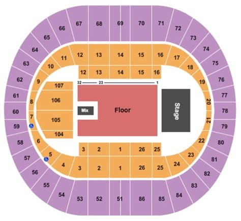 Portland Memorial Coliseum Seating Chart