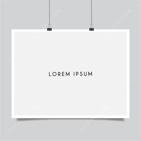 Poster Blank Template