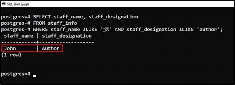 Postgresql Ilike Operator Case Insensitive Pattern Matching