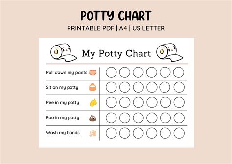 Potty Training Printable Sticker Chart