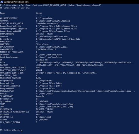 PowerShell Spaces in File Path Variables