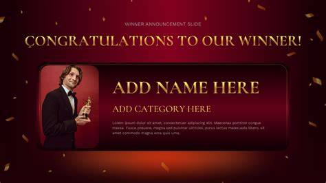 Powerpoint Award Template