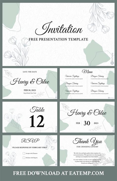 Powerpoint Invitation Template