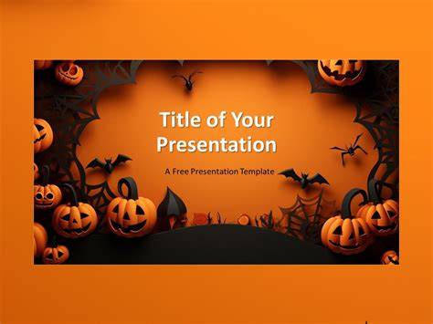 Powerpoint Templates Halloween