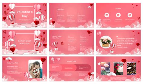 Powerpoint Valentines Templates
