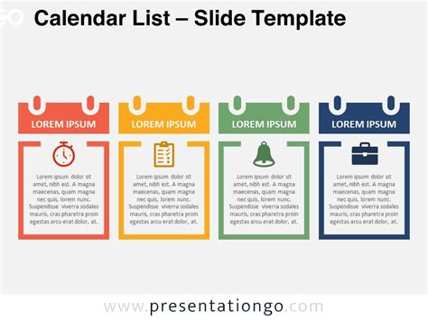 Ppt Calendar Templates