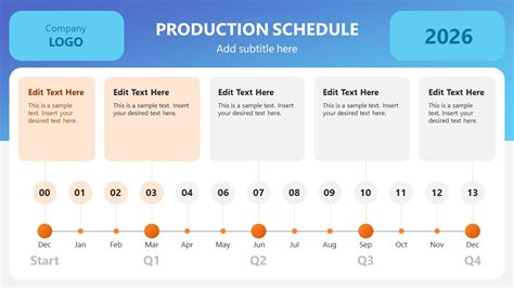 Ppt Schedule Template