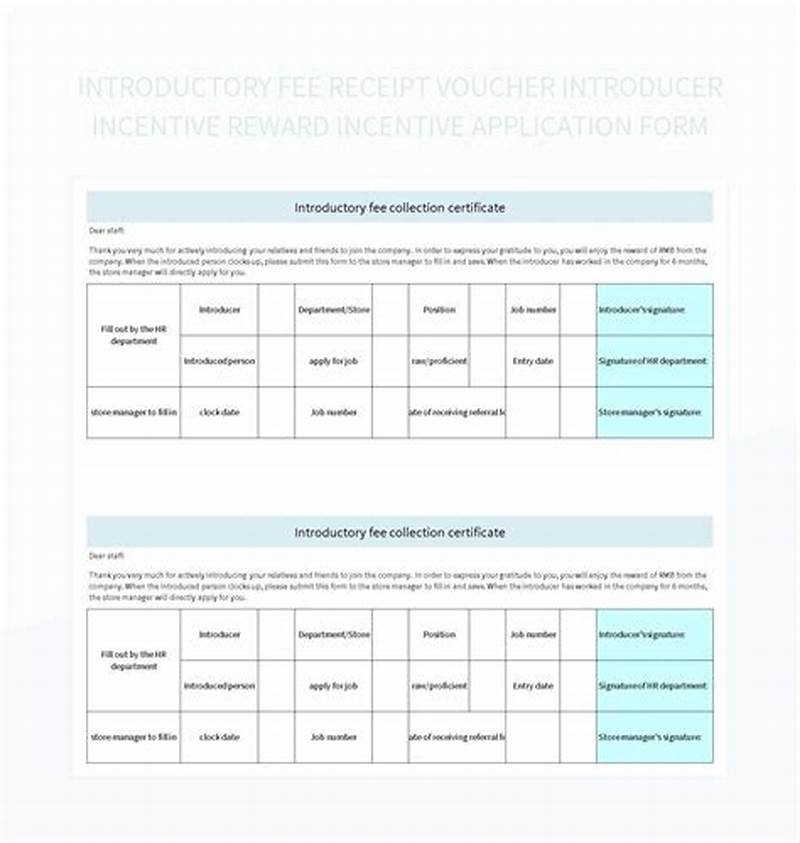 Practice Incentive Program Application Form