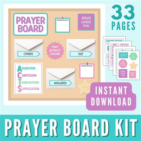 Prayer Board Printable