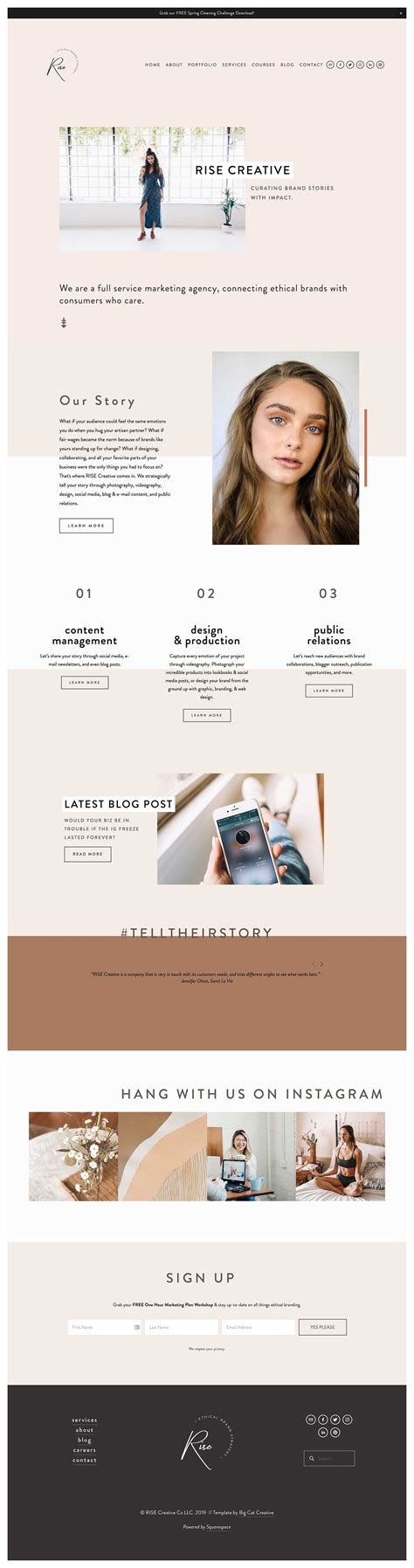 Premium Squarespace Templates