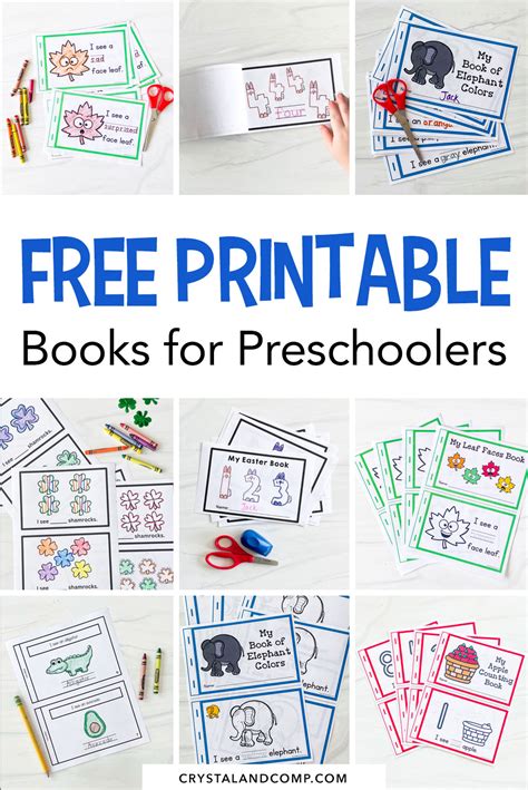 Preschool Printable Books
