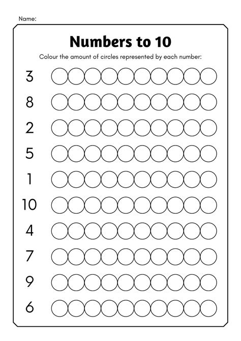 Preschool Printable Worksheets