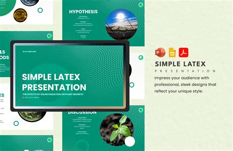 Presentation Template In Latex
