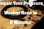 Pressure Washer Hose Fix