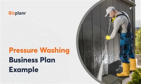 Pressure Washing Business Plan Template