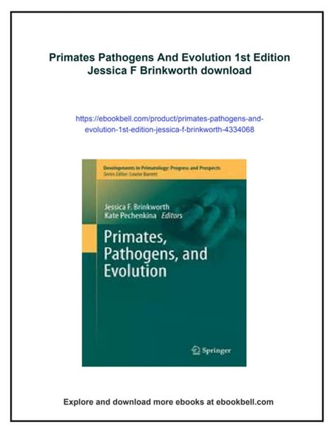 download Primates, Pathogens, and Evolution