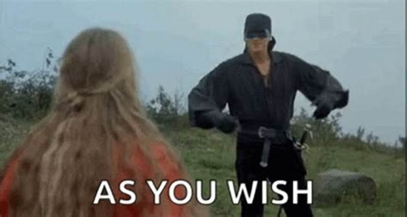 Princess Bride As You Wish Meme
