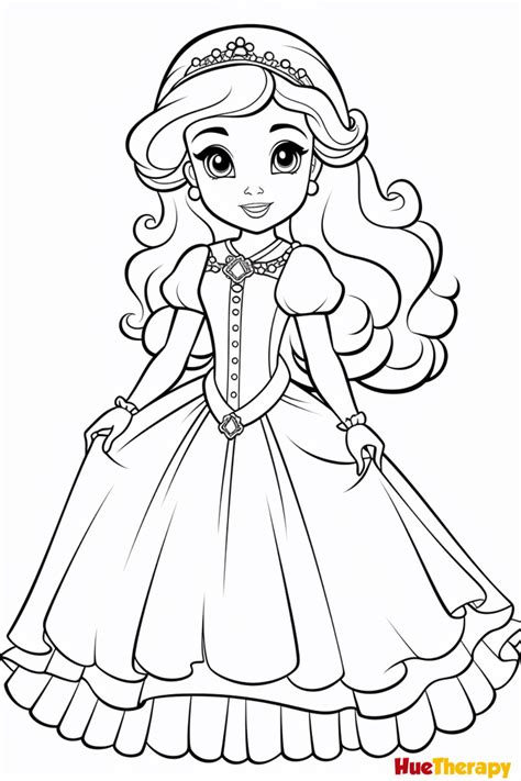 Princess Templates To Color
