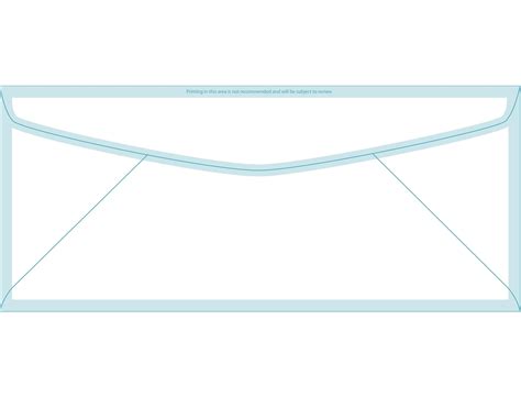 Print On Envelopes Template