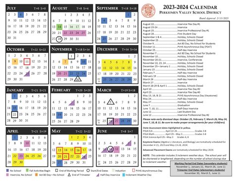 Printable 23-24 School Calendar